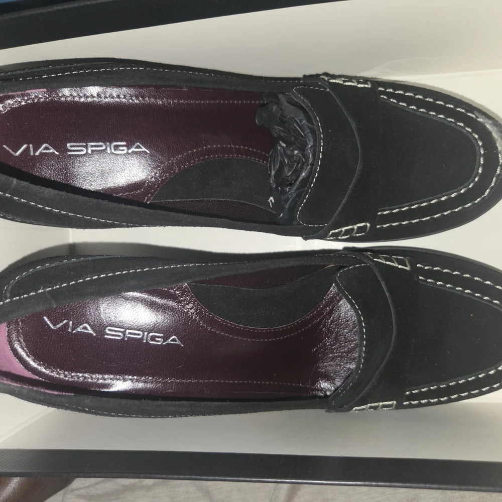 Via Spiga Black Crosta Footwear - Picture 2 of 3